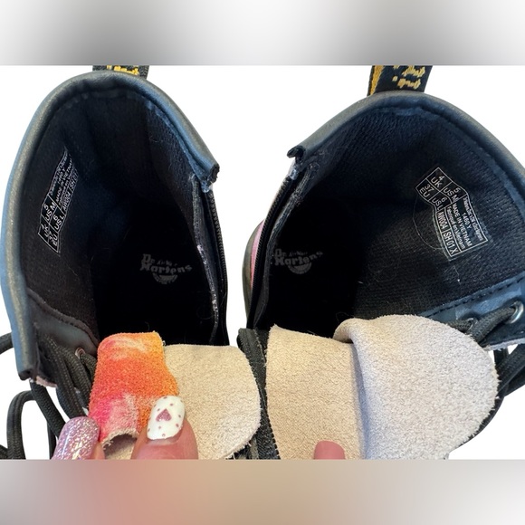 Dr Martens 1460 Tie Dye Rainbow 🌈 Boots US 6 EU 37 - Picture 4 of 16